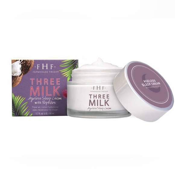 Farmhouse Fresh Other - Farmhouse Fresh Three Milk Ageless Sleep Cream with Peptides *NEW* 1.7oz / 50ml